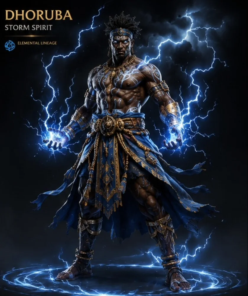 Dhoruba, Storm Spirit